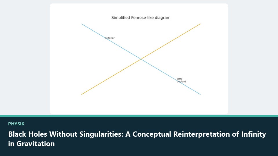 Vorschaubild: Black Holes Without Singularities: A Conceptual Reinterpretation of Infinity in Gravitation
