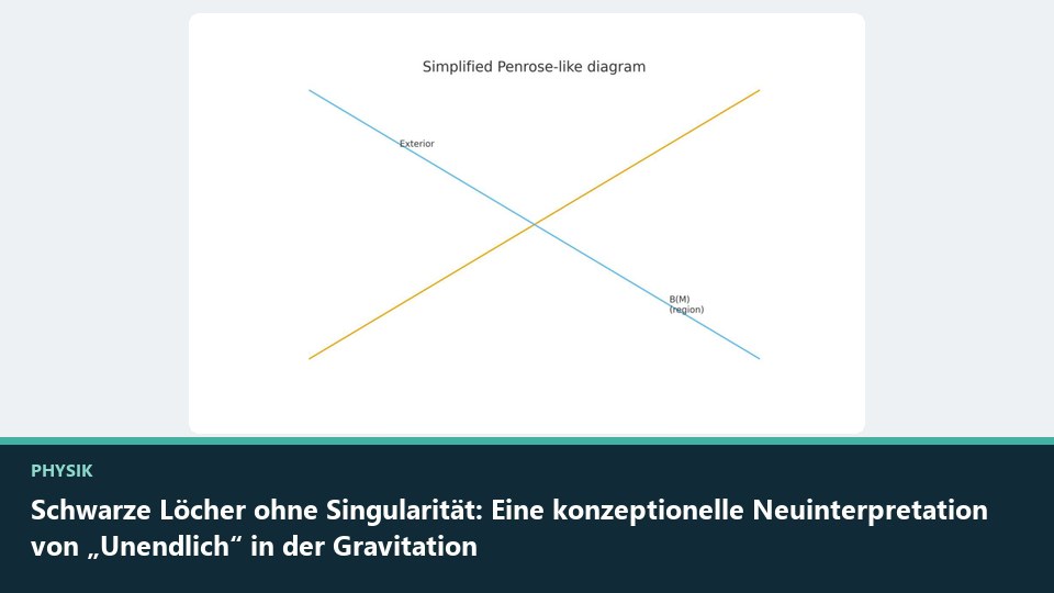 Vorschaubild: Schwarze Löcher ohne Singularität: Eine konzeptionelle Neuinterpretation von „Unendlich“ in der Gravitation